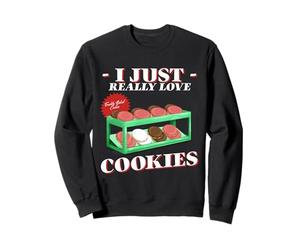 Cookie Lover I Just Really Love Cookies Pastry Chef Baker Sweatshirt
