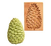Cookie Molds Wooden Reusable DIY 3D Fon Dnt Stamp Moulds | Cookie Stamp Moulds For Bakers Parents Begin Ers Professionals Home Apartment Party School Project Gathering Themed Event