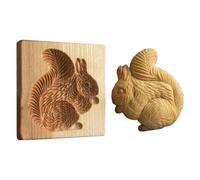 Cookie Molds Wooden Reusable DIY 3D Fon Dnt Stamp Moulds | Cookie Stamp Moulds For Bakers Parents Begin Ers Professionals Home Apartment Party School Project Gathering Themed Event