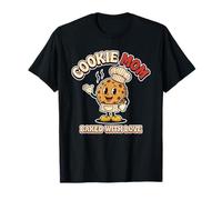 Cookie Mom Baked with Love - Design Graphique Amusant T-Shirt