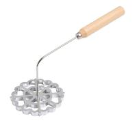 Cookie Press, moules à Biscuits en Alliage en Aluminium avec poignée en Bois, Fabricant de Rosettes détachables pour Cuisiner de Cuisson Cuisine