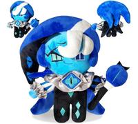 Cookie Run Kingdom Jouet en peluche douce de 25,4 cm pour garçons et filles de 4, 5, 6, 7, 8, 9 ans, personnage de jeu (Shadow Milk Cookie)