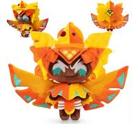 Cookie Run Kingdom Jouet en peluche doux pour les fans de jeux vidéo et garçons et filles de 4, 5, 6, 7, 8, 9 ans, 25,4 cm (biscuit au fromage doré)