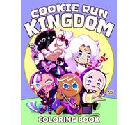 CookieRun Coloring Book: Adorable One-Sided Drawing JUMBO Pages Of Cute Cookies Game Characters Featuring Iconic Scenes For Kids, Teens to Color, Relax and Be Creative