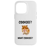 Cookies Meme drôles Golden Hamster Coque pour iPhone 14 Pro Max