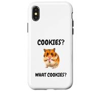 Cookies Meme drôles Golden Hamster Coque pour iPhone X/XS