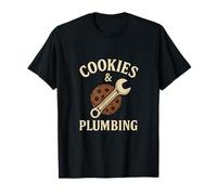 Cookies & Plomberie Design vintage fantaisie T-Shirt