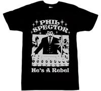 cookietong Phil Spector He's A Rebel Men's T Shirt Black M