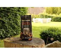 Cook'in Garden Allume Feu en Bois Compréssé - Modèle FL200 - 100% Naturel - 72 cubes - Propre et sans odeur - Dimensions L13 x l8 x 30H centimètres, Universel