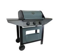 Cook'in Garden FIDGI 4 Barbecue Chariot propane/butane Noir, Vert 10500 W