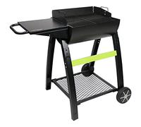 Cook'in Garden Barbecue charbon de bois TONINO 50 - Cuisson 42×41,5 cm - L102×71×H90 cm - Noir