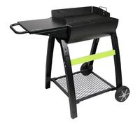Cook'in garden Barbecue au Charbon de Bois TONINO 50, système de Ventilation pour contrôler la Cuisson - 4 à 6 Personnes - Acier