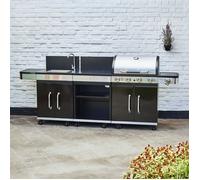 COOK'IN GARDEN - Cuisine extérieure modulable FIDGI 4 avec housse