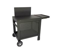 Cook'in garden Desserte de jardin en acier époxy Reva 110 Premium - L 121 x l 65 x H 110 cm - WT052T