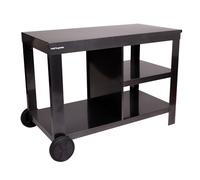 Cook'in garden - Desserte Nova 110, Grand Chariot de Jardin avec Plan de Travail, Meuble sur roulettes Facile à Déplacer, Support Idéal pour Plancha ou Barbecue, Noir
