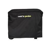 Cook'in Garden - Housse Étanche et Coupe-Vent pour Barbecue & Desserte, 100 x 55 x 75 cm, Protection Face aux UV et Intempéries, Imperméable et Déperlante, Compatibilité Toutes Marques