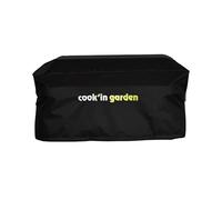 Cook'in Garden - Housse Imperméabilisante et Déperlante pour Plancha & Barbecue, 70 x 60 x 30cm, Protection UV Grade Maximum, Ultra-Résistante, Compatible avec de nombeux modèles
