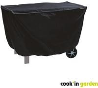 Cook'in Garden - Housse de Protection pour Barbecue - Toutes Marques - Déperlante - Imperméable - Dimensions L80*l50*H65 cm - Rectangulaire -Noir