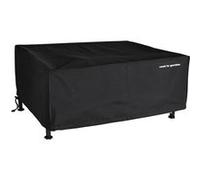 Cook'in Garden Housse pour plancha rectangulaire 49×59×21cm imperméable, déperlante, anti-UV Noir