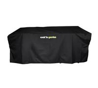 Cook'in Garden - Housse Résistance aux Intempéries et UV pour Barbecue & Cuisine Extérieure, 250 x 60 x 90 cm, Imperméable et Déperlante, Durable, s'adapte à Toutes Marques et Modèles de BBQ