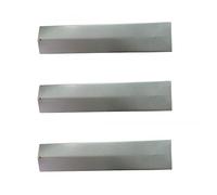 Cook'in Garden - Lot de 3 protecteurs de brûleurs Barbecue gaz - 36,2x8,2cm | Protège Vos Aliments des Flammes, Répartition Uniforme de la Chaleur, Compatibilité Universelle