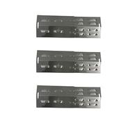 Cook'in Garden - Lot de 3 protecteurs de brûleurs pour Barbecue Gaz, Longueur de 29 cm, Diffuse le Gaz et la Chaleur uniformément, Compatible avec de nombreuses marques et modèles de barbecue