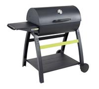 Cook'in Garden TONINO 70 - Grill barbecue/plancha - charbon - 2822 cm ² - thermomètre intégré
