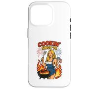 Cookin Since 76 Funny 4th of July Chemise patriotique BBQ Coque pour iPhone 16 Pro