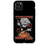 Cooking Anime Flair Chibi Chef Noodle Toss Meme Coque pour iPhone 11 Pro Max