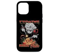 Cooking Anime Flair Chibi Chef Noodle Toss Meme Coque pour iPhone 12/12 Pro