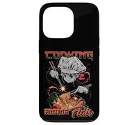 Cooking Anime Flair Chibi Chef Noodle Toss Meme Coque pour iPhone 13 Pro