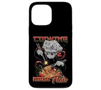 Cooking Anime Flair Chibi Chef Noodle Toss Meme Coque pour iPhone 13 Pro Max
