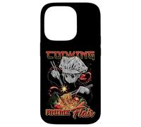 Cooking Anime Flair Chibi Chef Noodle Toss Meme Coque pour iPhone 14 Pro