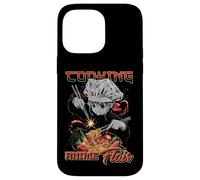 Cooking Anime Flair Chibi Chef Noodle Toss Meme Coque pour iPhone 14 Pro Max