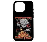 Cooking Anime Flair Chibi Chef Noodle Toss Meme Coque pour iPhone 16 Pro
