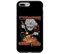 Cooking Anime Flair Chibi Chef Noodle Toss Meme Coque pour iPhone 7 Plus/8 Plus