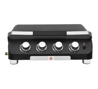 COOKING BOX Plancha à gaz PALMA - 4 feux - 10kW - 69x51x35 cm - Surface de cuisson: 62x35 cm - Noir