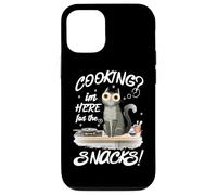 Cooking? I'm Here for The Snacks Coque pour iPhone 12/12 Pro