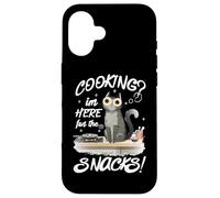 Cooking? I'm Here for The Snacks Coque pour iPhone 16