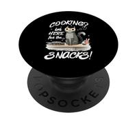 Cooking? I'm Here for The Snacks PopSockets PopGrip Adhésif