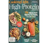 Cooking Light, High-Protein Recipes Magazine Issue 66 Simple Plant-Based Dinners