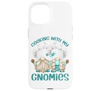 Cooking with My Gnomies for Matching Family Funny GNOME Coque pour iPhone 15