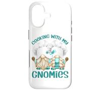 Cooking with My Gnomies for Matching Family Funny GNOME Coque pour iPhone 17