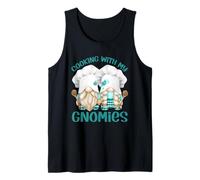 Cooking with My Gnomies for Matching Family Funny GNOME Débardeur