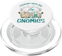 Cooking with My Gnomies for Matching Family Funny GNOME PopSockets PopGrip pour MagSafe