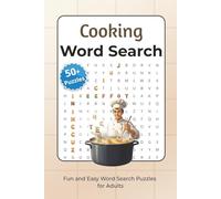 Cooking Word Search: Word Search with Easy to Read Print about Cooking , Culinary , Food and More | 6x9 inches, 110 pages | 50+ Puzzles Gift for Free Time, Vacation, Christmas