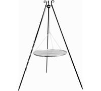 CookKing 111001 Barbecue pivotant 180cm - Grille de cuisson en acier inoxydable 50cm