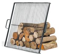 CookKing 1112261 Grille de cuisson en acier brut 50x50cm pour bol de feu de terrasse 70cm