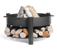 CookKing Brasero Montana 45 cm - Brasero Exterieur - Barbecue Brasero - Acier de Haute qualité - Fabriqué à la Main en Europe - Ø80 cm