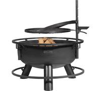 CookKing - Gril premium Bandito 80 cm avec grille et crochet de suspension